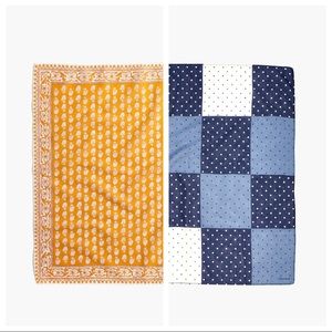 NWT Madewell Bandanas (Set of 2)